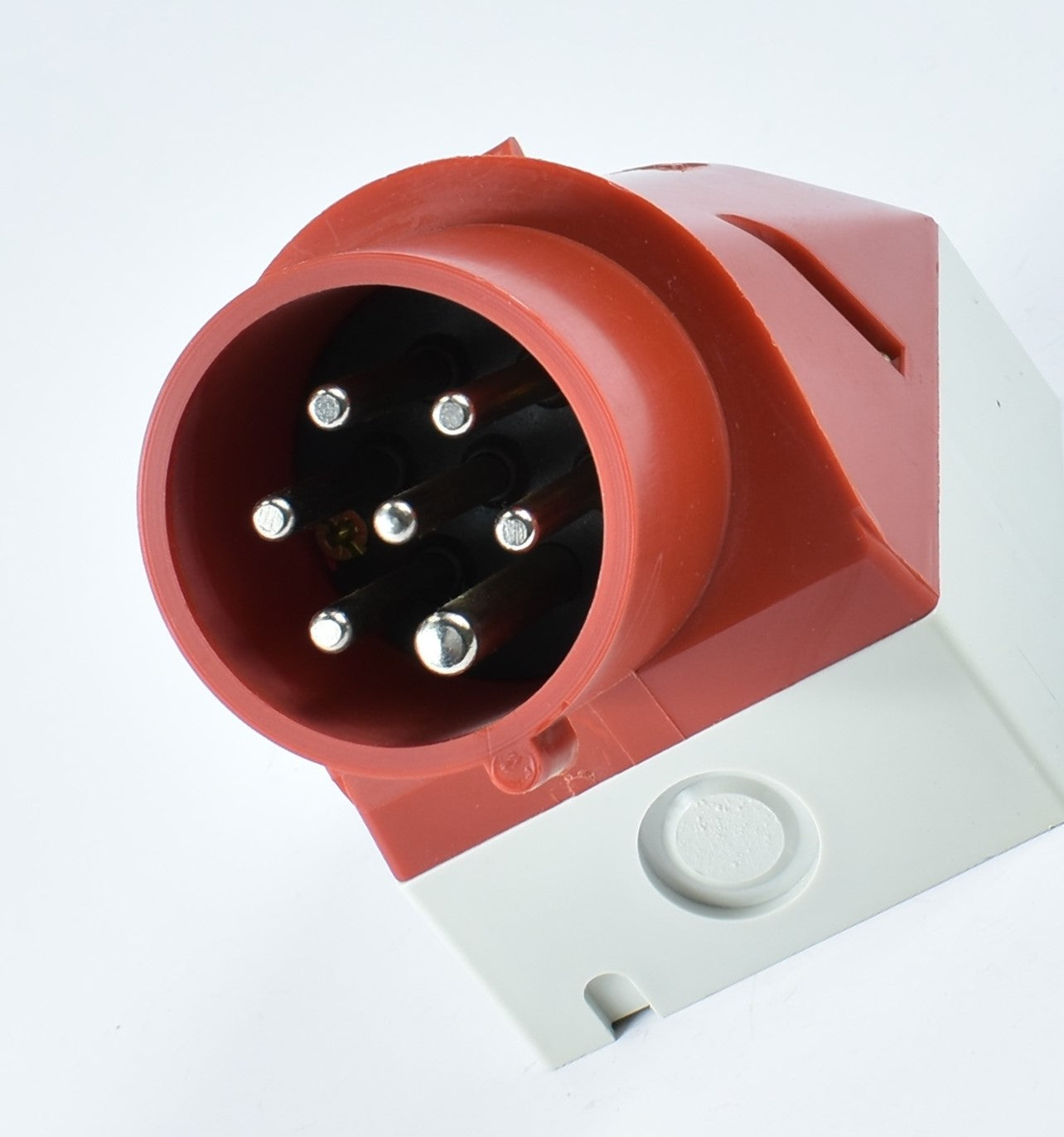 MENNEKES INLET 2166; WALL MOUNT, SCREW TERMINALS, 16A-7P-400V, IP44